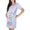 Mija Arts Mija - Camicia da Notte 2 in 1 Cotone Premaman/Allattamento/Allattamento al Seno 2050