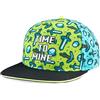 MINECRAFT Cappellino Ragazzo con Cinturino Regolabile, Leggero Cappello Baseball Bambino e ADO (Verde/Blu)