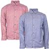 MS-Trachten Camicia per bambini a quadretti rossi o blu, Rosso a scacchi, 176