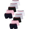 LOREZA® Mutandine da Bambina in Cotone - Modello Boxer - Stile Hipster - 2-15 Anni