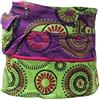 SHOPOHOLIC FASHION Moda Shopoholic - Gonna stile hippy avvolgente reversibile entrambi i lati