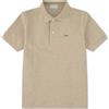 Lacoste, Polo classico a maniche corte in piqué da ragazzo (L1812), marrone chiaro, 12