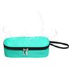 Generico Borsa Frigo Da Viaggio - Per Medicinali Isolata Impermeabile 21x11x6,5 Cm, Borsa Frigo Per Medicinali, In Tessuto Di Nylon Per La Vita Quotidiana Viaggi Di Lavoro Attività All'aperto