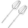 DIYEAH Frusta da Cucina in Acciaio Inossidabile 12 Fili Manico Ergonomico, Accessorio Multipurpose per Sbattitore Elettrico per Baking e Cucina, 2 Pezzi Riutilizzabile
