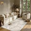 PureCozy Moderno Beige Tappeto Salotto 120x170cm Grande Tappeti