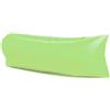 HUMAJORY Divano Gonfiabile con Borsa for Il Trasporto, Sedia da Spiaggia Portatile Impermeabile Anti-Perdita d'Aria, for Campeggio All'aperto, Viaggi, Escursioni, Piscina, Feste in Spiaggia(Green)