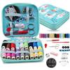 LetCart Kit da Cucito da Viaggio, Set da Cucito, Accessori per Cucire Professionale con Aghi, Filo, Forbici, Bottoni e Molto, con Custodia, per Principianti, Adulti, Emergenze (85 Pezzi)