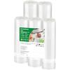Bonsenkitchen Sacchetti Sottovuoto Alimenti 2×28×300cm & 3×20×300cm | Pellicola Resistente allo Strappo per Tutti i Sigillatori Sottovuoto, Sous Vide e Microonde, senza BPA，VB3220