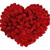 Gearific 200 teste di rose artificiali mini, rose artificiali in schiuma per fai da te, matrimoni, feste, San Valentino, decorazioni per la casa (rosso)