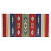 Casatessile Tappeto Kilim con Frange Tappeto da Salotto, Tappeto Sala Grande - VAR. 1, 100x150 cm.