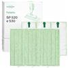 DONNARIX 6 Panni Lavapavimenti Folletto - MISURA 100% COMPATIBILE: 31 x 17 cm - Panni Folletto Lavapavimenti Compatibili SP520/530 in Microfibra Lavabili e Riutilizzabili per Pavimenti Multisuperficie