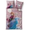 Aymax Parure copripiumino Frozen Anna Elsa Olaf 140 x 200 + federa 65 x 65