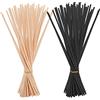 Hemiks 100 Pezzi Bastoncini per Diffusori, Naturale e Nero