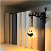 Generic Lanterna Per Libreria Fantasma, 3D Carina Gotica Fantasia, Decorazione Per Libreria, Lampada Da Lettura A LED, Luce Notturna Per Casa E Ufficio
