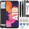 OnlyTech - Schermo LCD completo con telaio assemblato di ricambio per Samsung Galaxy A10 (SM-A105F, SM-A105G, SM-A105M, SM-A105FN) con kit di riparazione 15 Strumenti