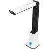 Eacam Camera Ad Alta velocità, Scanner per Documenti da 8 MP Pieghevole con LED, USB2.0, per Famiglia, Insegnante, Avvocato