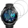 GEEMEE per Garmin Forerunner 965 Pellicola Vetro Temperato, 3 Pack Durezza 9H Copertura Completa Protezione Schermo Vetro Temperato Anti Graffi Protector - Trasparente