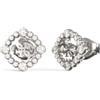 GUESS Orecchini da Donna di Guess, della collezione tiny dancer. borchia 4g element da 10 mm di materiale acciaio inox in colorazione argento. Misura: T/U. La referenza è JUBE04645JRHT/U