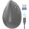 TECKNET Mouse Ergonomico (Grigio chiaro)