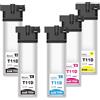 Nalifystic Cartucce T11D Multipack (5 pezzi) Compatibile per EPS T11D1 T11D2 T11D3 T11D4 con Workforce Pro WF-C5390 WF-C5390DN WF-C5390DW BAM WF-C5890DW WF-C5890DWF BAM (2x Nero 1x Ciano 1x Magenta 1x Giallo)
