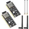 diymore 2 schede di sviluppo per ESP32-S3 DevKitC-1 N16R8 con antenna 2.4G, per modulo ESP32 S3 N16R8 con WiFi e Bluetooth 5.0 per Arduino, ESP-32 Dual Type-C Interface