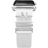 Wowstrap 5 PZ Charms per Cinturino Apple Watch 40mm 44 mm 41 mm 45mm 38mm 42 mm Uomo/Donna, Ciondoli Anello Decorativo Gioielleria per iWatch serie 3 4 5 6 7 8 se Cinturini Sport Silicone smartwatch Accessori
