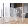 Vision Media - custodia per 6 DVD/CD (10 pezzi) 14mm trasparente