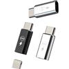 HOYULLI 65 W Adattatore USB C Maschio a Lightning Femmina Rapida Caricatore (3 Pack) per iPhone 16 15 Pro per Apple Tipo C Connettore per iPad Cavo Convertitore Accessori Compatibile con Samsung S25