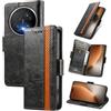MOJIA Cover per Honor Magic8 Pro/Magic 8 Pro, PU Custodia Antiurto Resistente ai Graffi, Custodia Flip Portafoglio per Telefono con Supporto e Slot per Schede. Nero