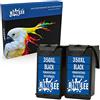 RINKLEE Sostituzione per HP 350XL Cartuccia d'Inchiostro Compatibile con HP Photosmart C4280 C4340 C4380 C4480 C4485 C4580 C5280 D5360 Deskjet D4260 D4360 Officejet J6424 J5780 J5785 | 2 Nero