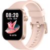 ASEEYIRJ Smartwatch Uomo Donna, 1.85 Orologio Smartwatch con Effettua/Risposta Chiamate, 140 Sportive Smart Watch con Contapassi/Sonno/Cardiofrequenzimetro/SpO2, Impermeabil IP68 Smartband per Android iOS