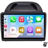LiteGauge Autoradio stereo per F-ord EcoSport 2018 2019 2020 Wireless CarPlay Android Auto 10.1 Touch Screen Navi GPS WiFi Bluetooth FM RDS EQ USB Telecamera di retromarcia Unità principale(Color:4 CORE 2+32G)