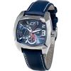 Chronotech Orologio Uomo Analogico Al quarzo con cinturino Pelle di vitello CC7049M-03