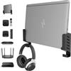 sciuU Supporto da Parete per PC Portatile Laptop Verticale Mensola Ufficio