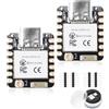 diymore 2 pezzi per scheda di sviluppo ESP32-C6, 2,4 GHz, WiFi 6, Bluetooth 5.3, Zigbee, Thread (802.15.4) per progetti IoT, Smart Home e costruzione di prototipi