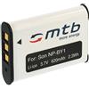 mtb more energy Batteria NP-BY1 NPBY1 compatibile con Sony HD Action Cam Mini AZ1 con Wi-Fi/HDR-AZ1 (KIT), HDR-AZ1VR