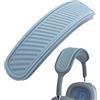 Miruchertter Copertura in silicone di ricambio per fascia, lavabile, compatibile con cuffie Apple AirPods Max, morbida e confortevole, colore azzurro