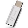 Generico Adattatore Lightning a USB-C per iPhone, Convertitore Compatto per Ricarica e Trasmissione Dati, Mini Dongle Portatile, Compatibile con iPhone iPad, BT Quality
