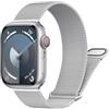 Wowstrap Cinturini Compatibile on Cinturino Apple Watch 40mm 41mm 38mm 42mm Donna/Uomo,Cinturini Maglia Milanese Acciaio Inossidabile per Apple Watch Serie 10 9 8 7 6 5 4 3,Cinturini iWatch SE 1/2 Magnetiche