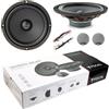 Generico KIT SET PER FOCAL UNIVERSAL ISU200 ISU 200, a 2 vie da 20 cm 200 mm 8, da 80 watt rms 160 watt max, 4 ohm, 93 db, con 2 woofer, 2 tweeter, a coppia + accessori omaggio