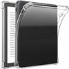 kwmobile Cover per Kobo Libra Colour Cover- Custodia Protettiva Tablet - eReader Back Cover in Silicone - Copertina Posteriore Morbida e Trasparente