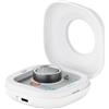 búsqueda Custodia di ricarica portatile compatibile con caricabatterie Oura Ring 4, adatta a Ring Gen 4 di tutte le dimensioni, fino a 10 ricariche ad anello, bianco (caricabatterie ufficiale non incluso)