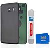 MMOBIEL Coperchio batteria posteriore con lente camera compatibile con Samsung Galaxy S7 G930 5.1 pollici (Nero)