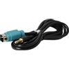 vhbw cavo adattatore audio AUX per autoradio (100 cm) compatibile con Alpine CDE-111R/RM, CDE-112Ri, CDE-103BT, CDE-104BTi - USB