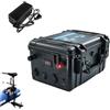HJGHY Batteria per elica elettrica da Esterno per Barca, 12V 24V 48V | Batteria per barca da pesca, elica, propulsione marina, 60Ah, 80Ah, 100Ah, 200Ah