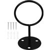 TOYANDONA Supporto da Parete per Baseball e Golf, Ferro Nero, Casa Collezione