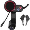 Jazuaiao Controller Scooter Elettrico Pannello di Visualizzazione Strumento Bici Elettrica Cruscotto Display Screen Accessori Scooter Pannello LCD