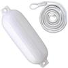 NexRen Grande 11,4 x 40,6 cm gonfiabile per parafango con doppi occhielli grande