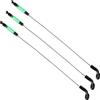TOPPERFUN Segnalatore di Abboccata in Ferro Verde 3 Pezzi per Pesca Indicatore di Morso Portatile per Canna da Pesca Adatto per Pesci Piccoli