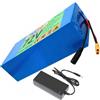 FREEDOH Pacco batterie al Litio da 72 Volt con Caricabatterie